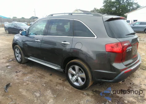 2012 Acura Mdx Technology Package from USA, damaged, VIN 2HNYD2H35CH503258